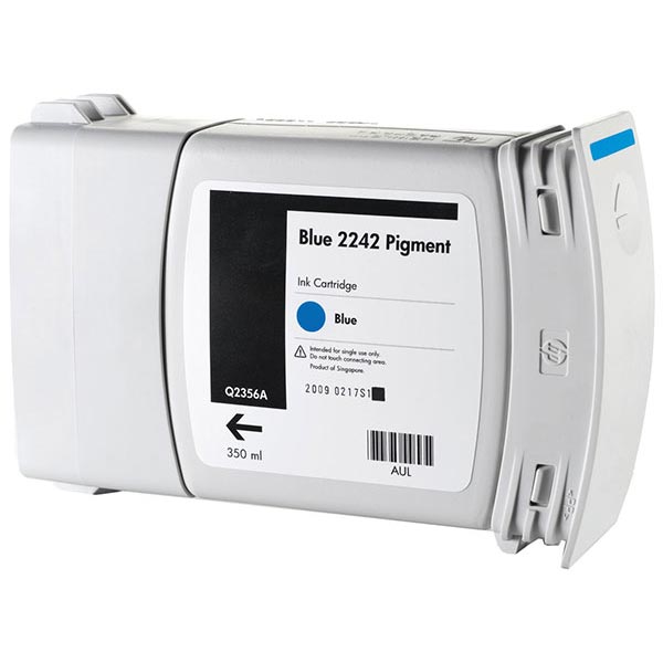 HP Q2356A (TIJ 2.5 Hybrid) Pigment Blue OEM Ink Supply