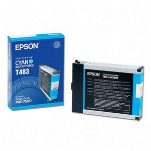 Epson T483011 Cyan OEM Ink Cartridge