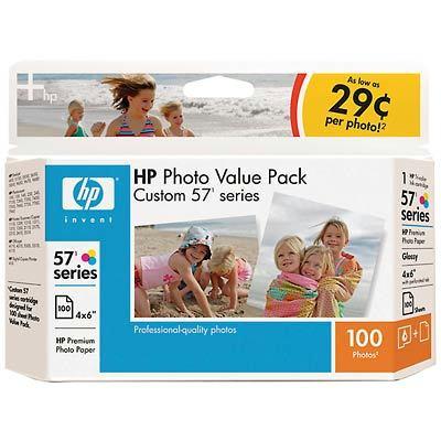 HP Q7926AN (HP 57) Tri-Color OEM Inkjet Cartridge (Value Pack)