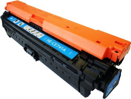 Premium Quality Cyan Laser Toner Cartridge compatible with HP CE741A (HP 307A)