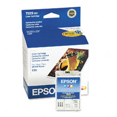 Epson T029201 (Epson 29) Tri-Color OEM Inkjet Cartridge