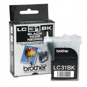 Brother LC-31HYBK Black OEM High Yield Inkjet Cartridge