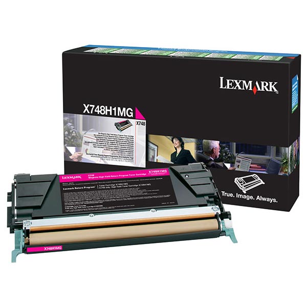 Lexmark X748H1MG Magenta OEM High Yield Toner