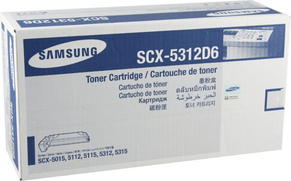 Samsung SCX-5312D6 Black OEM Toner Cartridge