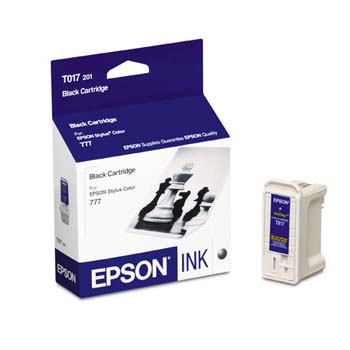 Epson T017201 (Epson 17) Black OEM Inkjet Cartridge