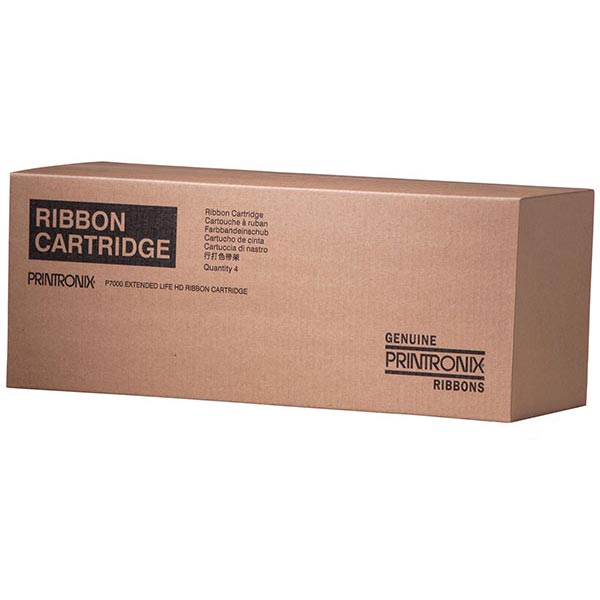 Printronix 255048-402 Black OEM Ribbon Cartridge (4 Rbn/Box)