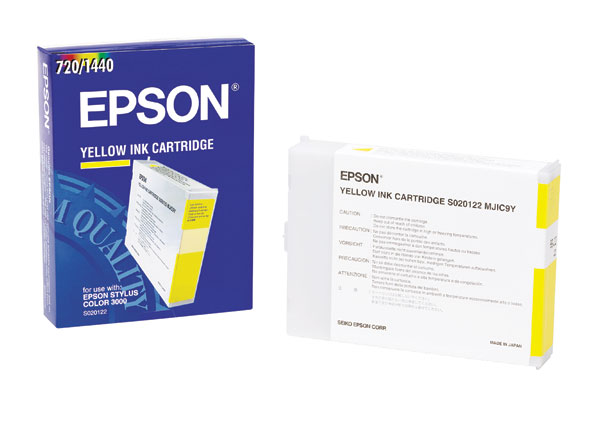 Epson S020122 Yellow OEM Inkjet Cartridge