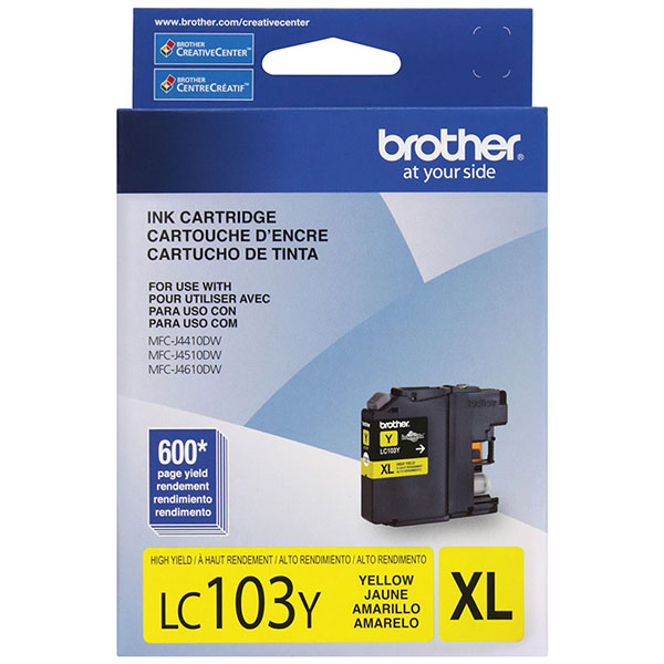 Brother LC-103Y Yellow OEM InkJet Ink