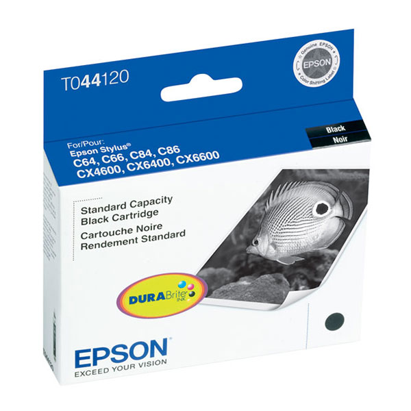 Epson T044120 (Epson 44) Black OEM Inkjet Cartridge