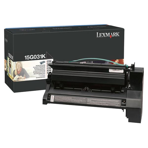 Lexmark 15G031K Black OEM Print Cartridge