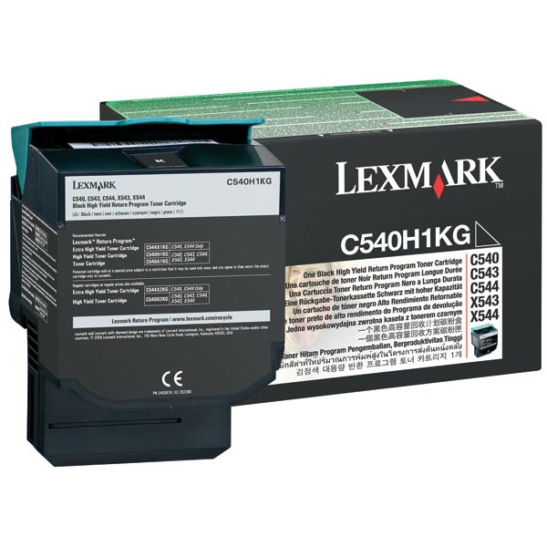 Lexmark C540H1KG Black OEM Toner