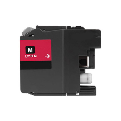 Premium Quality Magenta Inkjet Cartridge compatible with Brother LC-10EM