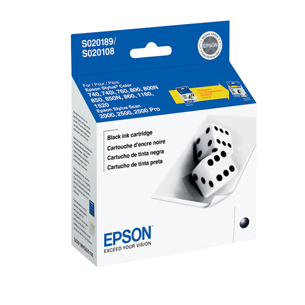 Epson S189108 Black OEM Inkjet Cartridge