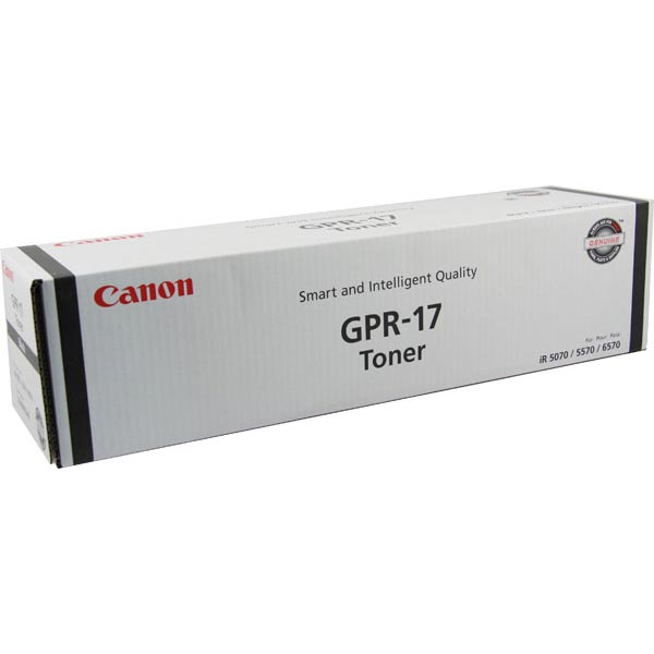 Canon 0279B003AA (GPR-17) Black OEM Copier Cartridge