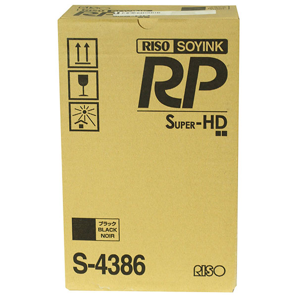 Risograph S-4386 Black OEM Inkjet Cartridge
