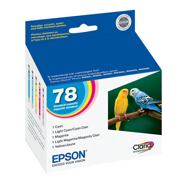 Epson T078920 (Epson 78) Muti-Pack OEM Inkjet Cartridge