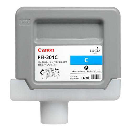 Canon 1487B001 (PFI-301C) Cyan OEM Inkjet Cartridge