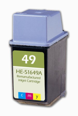 Premium Quality Tri-Color Inkjet Cartridge compatible with HP 51649A (HP 49)