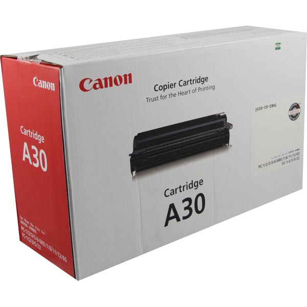 Canon 1474A002AA (A30) Black OEM Copier Toner