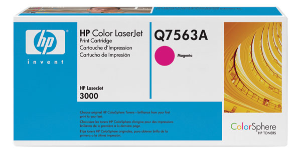 HP Q7563A (HP 314A) Magenta OEM Toner Cartridge