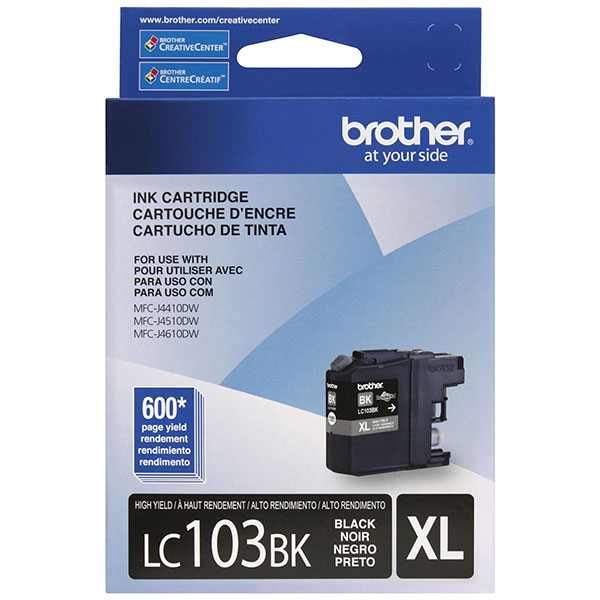 Brother LC-103BK Black OEM InkJet Ink