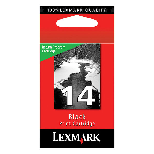 Lexmark 18C2090 (Lexmark #14) Black OEM Inkjet Cartridge