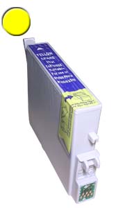 Premium Quality Yellow Inkjet Cartridge compatible with Epson T048420 (Epson 48)