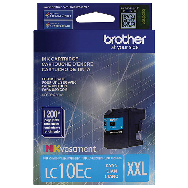 Brother LC-10EC Cyan OEM Inkjet Cartridge
