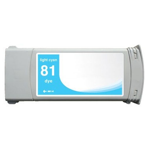 Premium Quality LightCyan Inkjet Cartridge compatible with HP C4934A (HP 81)