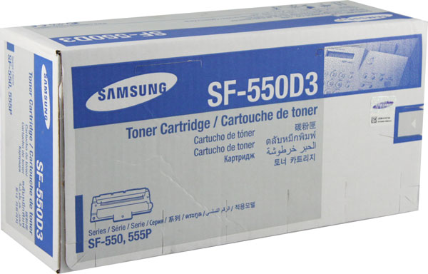 Samsung SF-550D3 Black OEM Toner Cartridge