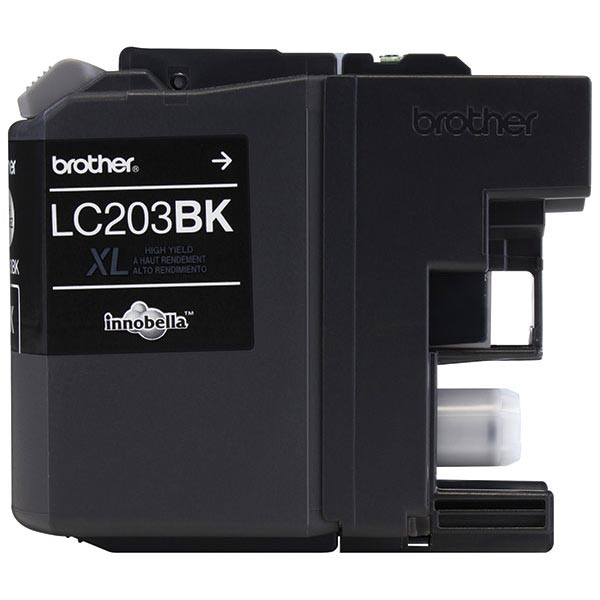 Brother LC-203Bk Black OEM Inkjet Cartridge