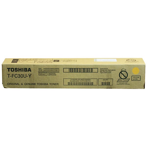 Toshiba TFC30UY Yellow OEM Toner Cartridge