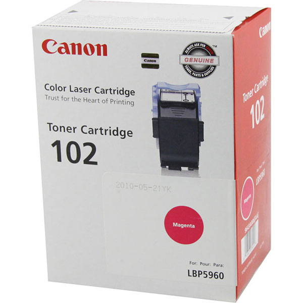 Canon 9643A006AA (CRG-102) Magenta OEM Toner Printer Cartridge