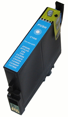 Premium Quality Cyan Inkjet Cartridge compatible with Epson T060220 (Epson 60)