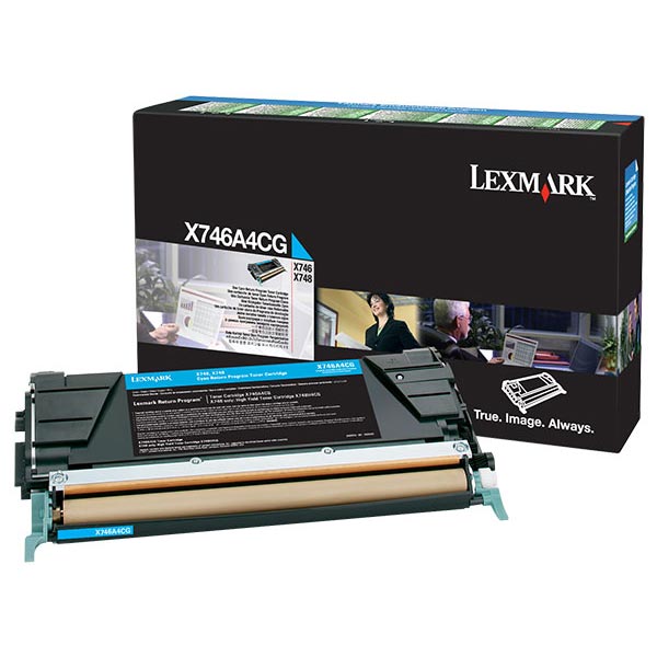 Lexmark X746A4CG Cyan OEM Toner