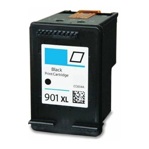 Premium Quality Black Inkjet Cartridge compatible with HP CC654AN (HP 901XL)