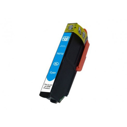 Premium Quality Cyan Inkjet Cartridge compatible with Epson T273XL220 (Epson 273XL)