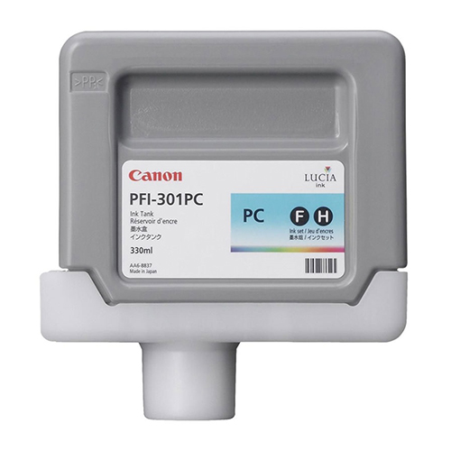Canon 1490B001 (PFI-301PC) Photo Cyan OEM Inkjet Cartridge