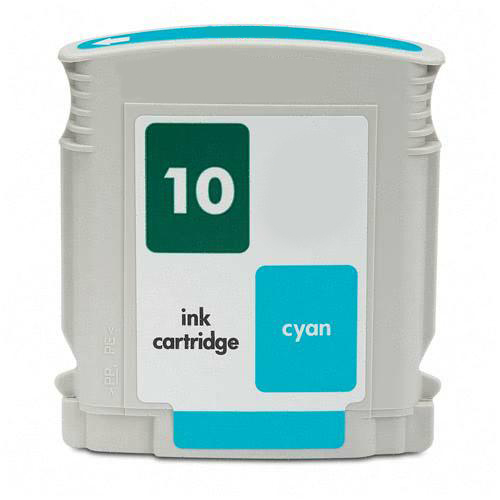 Premium Quality Cyan Inkjet Cartridge compatible with HP C4841A (HP 10)