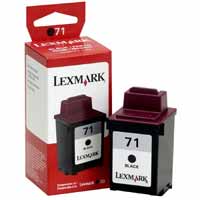 Lexmark 15M2971 (Lexmark #71) Black OEM Inkjet Cartridge