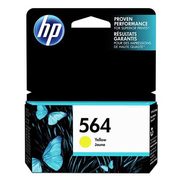 HP CB320WN (HP 564) Yellow OEM Inkjet Cartridge