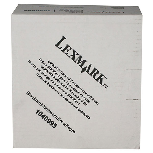 Lexmark 1040995 Black OEM General Purpose Ribbon (6 pk)