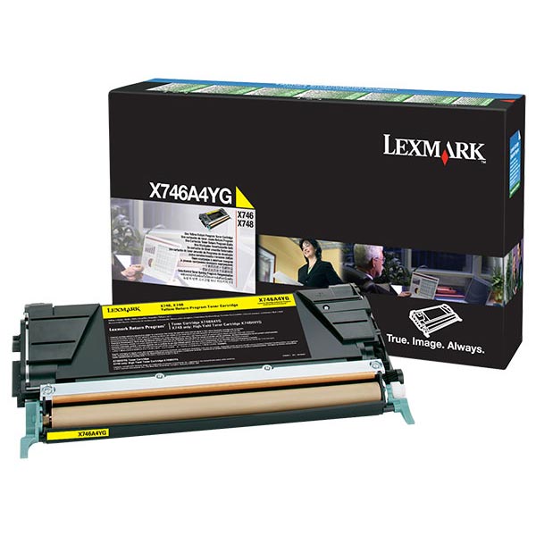 Lexmark X746A4YG Yellow OEM Toner