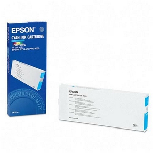 Epson T410011 (Epson 410) Cyan OEM Inkjet Cartridge