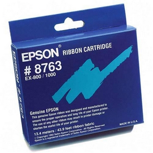Epson 8763 Black OEM Fabric Ribbon