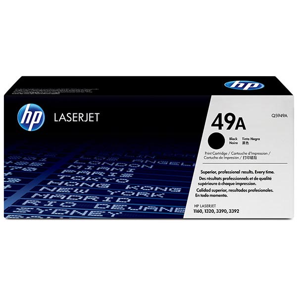 HP Q5949AG (HP 49A) Black OEM Smart Print Cartridge