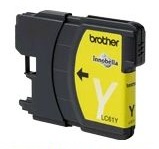 Premium Quality Yellow Inkjet Cartridge compatible with Brother LC-61Y