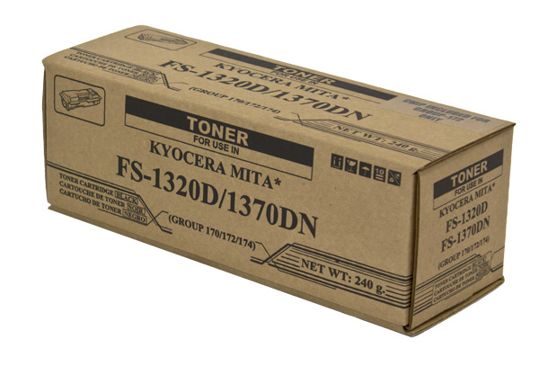 Premium Quality Black Toner Cartridge compatible with Kyocera Mita 1T02LZ0US0 (TK-172)