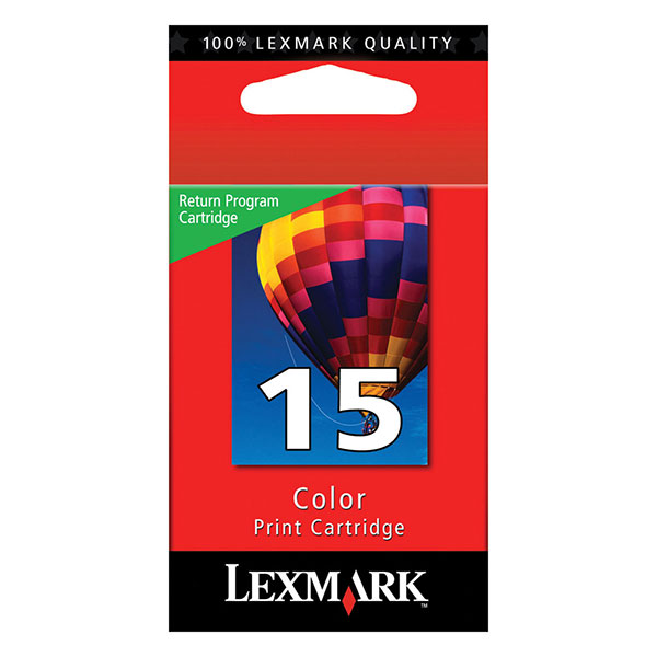 Lexmark 18C2110 (Lexmark #15) Tri-Color OEM Inkjet Cartridge
