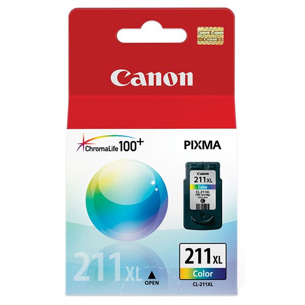 Canon 2975B001 (CL-211XL) Color OEM Ink Cartridge